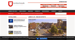 Desktop Screenshot of lembecker.de